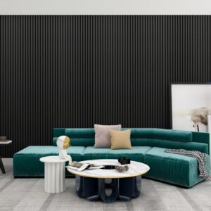 acoustic slat wall panels wood veneer stripes buy online