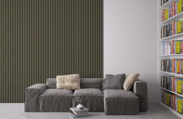 acoustic slat wall panels wood veneer stripes buy online