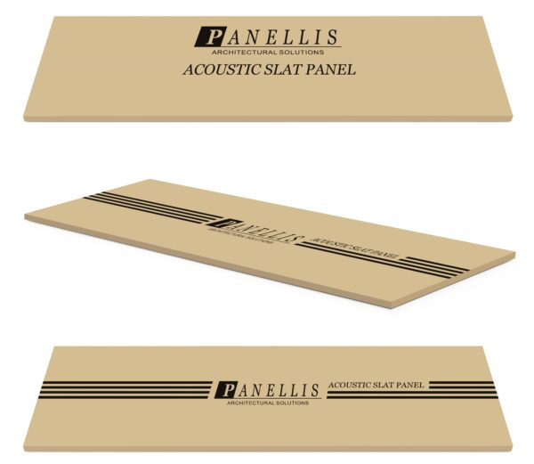 Black Oak Acoustic Slat Panel | Panellis Architectural Solutions