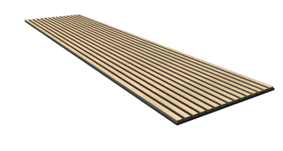 acoustic slat wall panels wood veneer stripes buy online