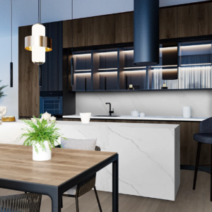 k554 Chocolate Hudson oak design kronospan usa california distributor chocolate wood kitchen