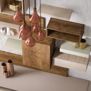 Kronospan boards USA BRONZE EXPRESSIVE OAK buy, california available in stock. Modern cabinets, closets and furniture components