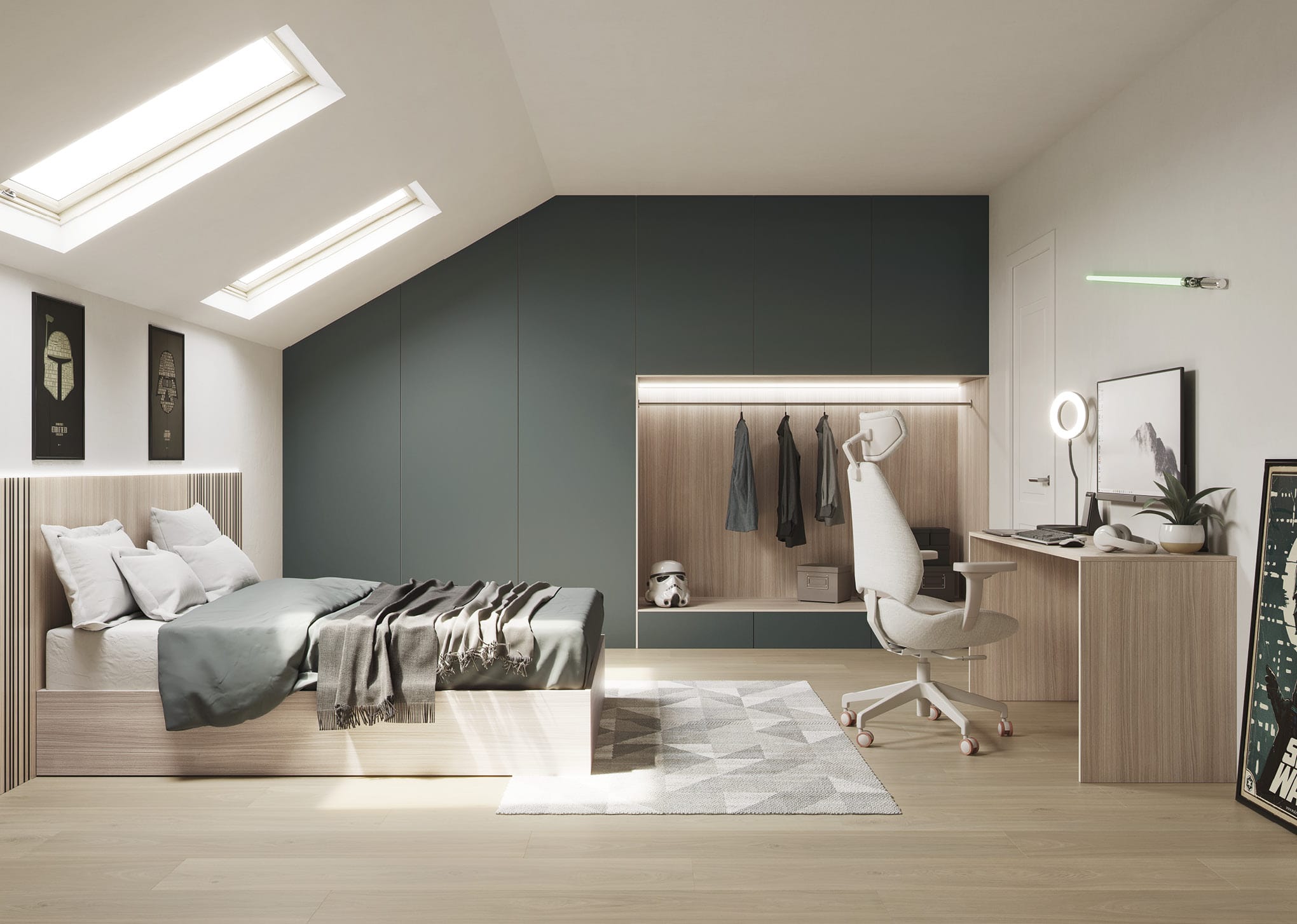 ONESKIN boards distributor USA buy, California available in stock. Modern cabinets, closets and furniture components