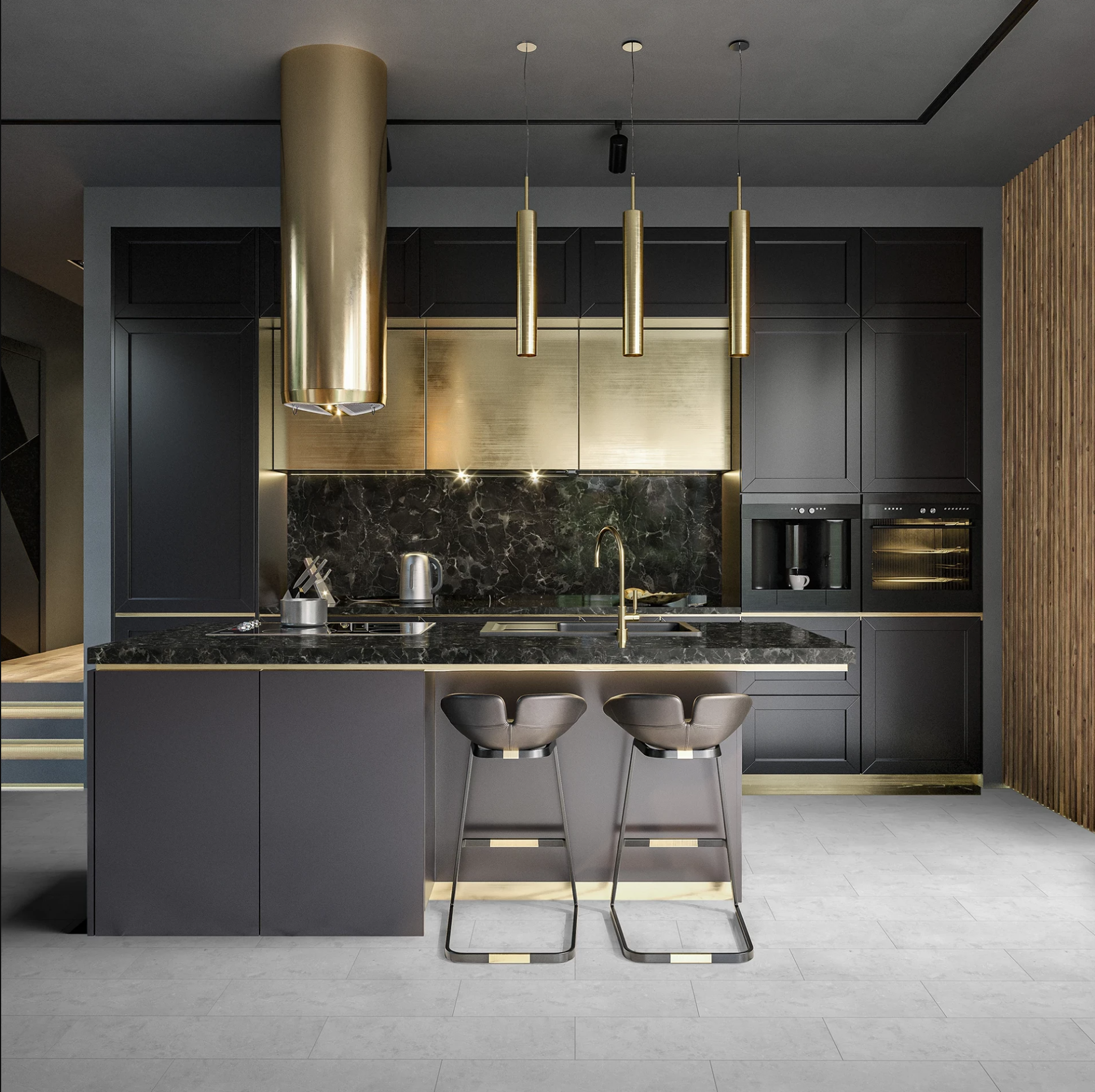 Brushed Gold AL04 Sample | Panellis Architectural Solutions