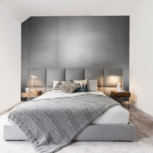 Kronospan boards distributor USA BRUSHED INOX AL03 buy, California available in stock. Modern cabinets, closets and furniture components