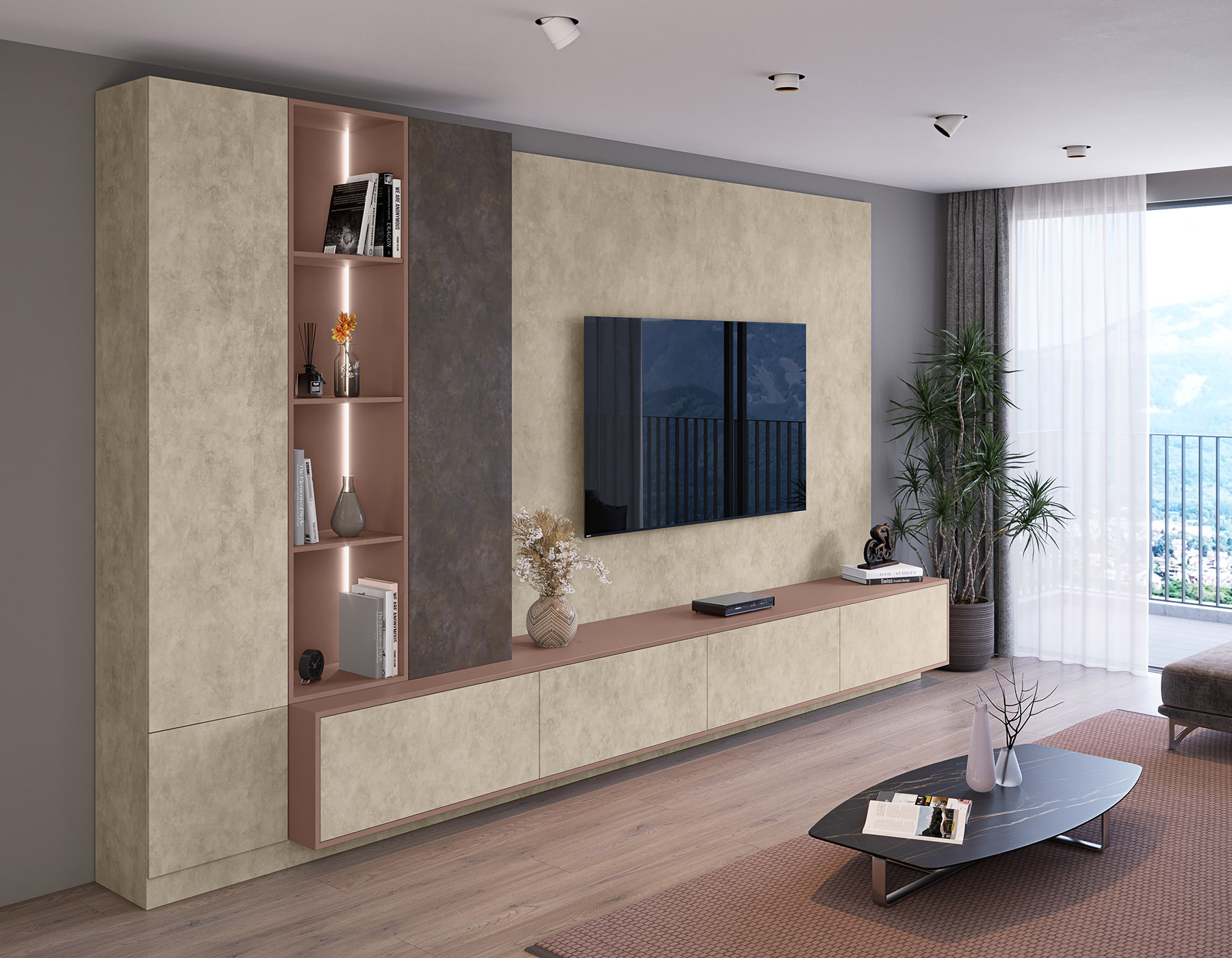 Kronospan boards distributor USA K693 Bronze Granada design 4 buy, California available in stock. Modern cabinets, closets and furniture components