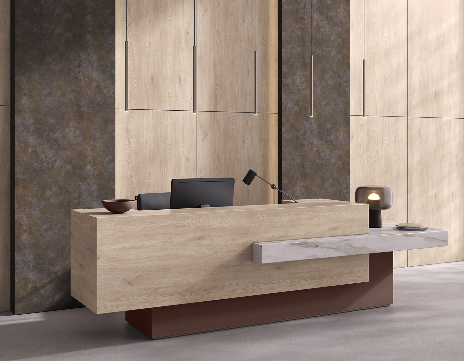 Kronospan boards distributor USA K693 Bronze Granada design buy, California available in stock. Modern cabinets, closets and furniture components
