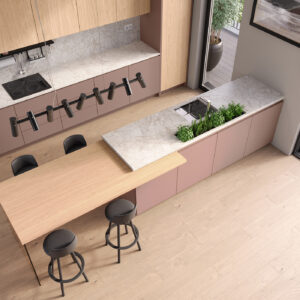 Kronospan boards distributor USA K695 Straw Primavera Oak design 2 buy, California available in stock. Modern cabinets, closets and furniture components