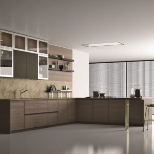 KRONOSPAN boards distributor USA Umber Primavera Oak K696 buy, California available in stock. Modern cabinets, closets and furniture components