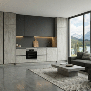 SM Art decorative melamine boards distributor USA N003 NIRVANA NICHEL buy, California available in stock. Modern Italian cabinets, closets and furniture components
